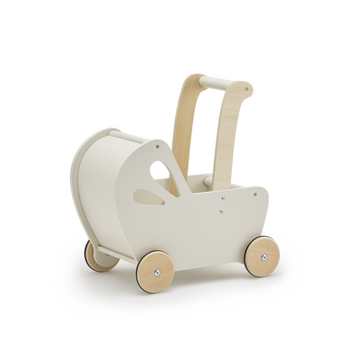 Moover Essential Dolls Pram - Off White