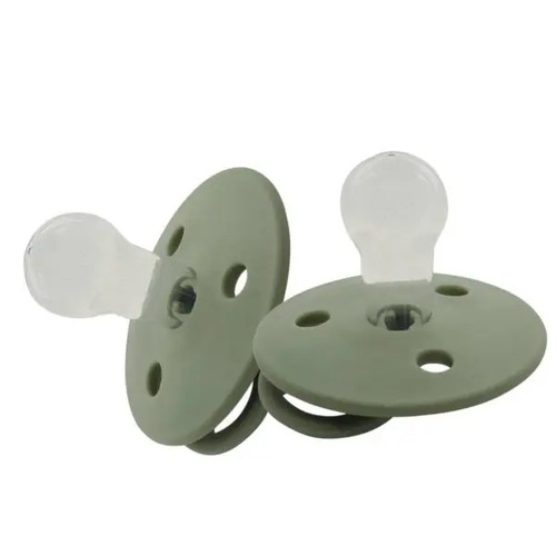 Mininor Silicone Dummies - Willow Green - 0m+