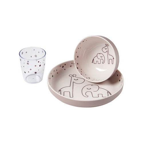 Done By Deer Dinner Set - Powder