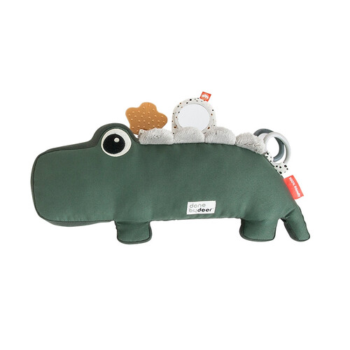 Done By Deer Croco Tummy Time Activity Toy - Green