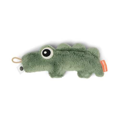 Done By Deer Tiny Sensory Rattle - Croco Green