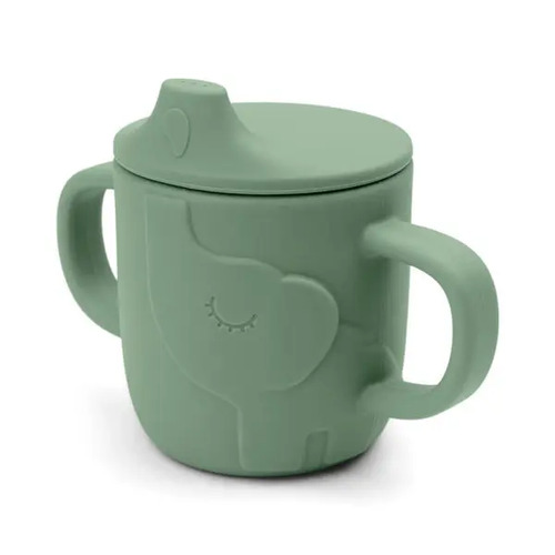 Done By Deer Peekaboo Spout Cup - Elphee Green