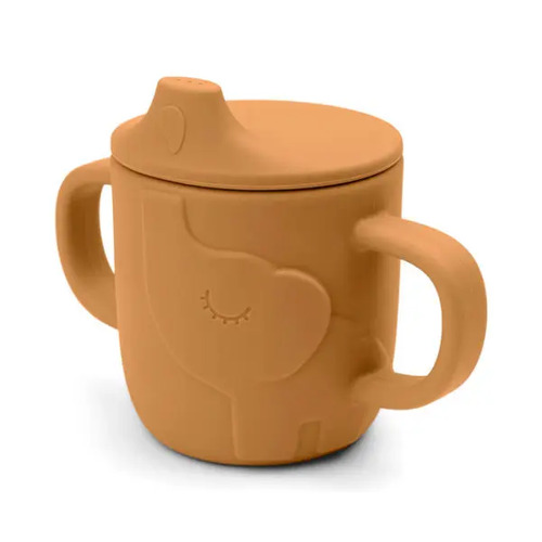 Done By Deer Peekaboo Spout Cup - Elphee Mustard