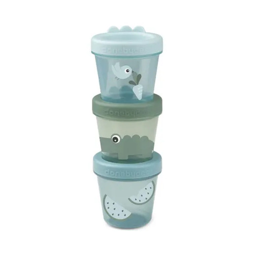 Done By Deer Baby Food Containers - Ozzo Green