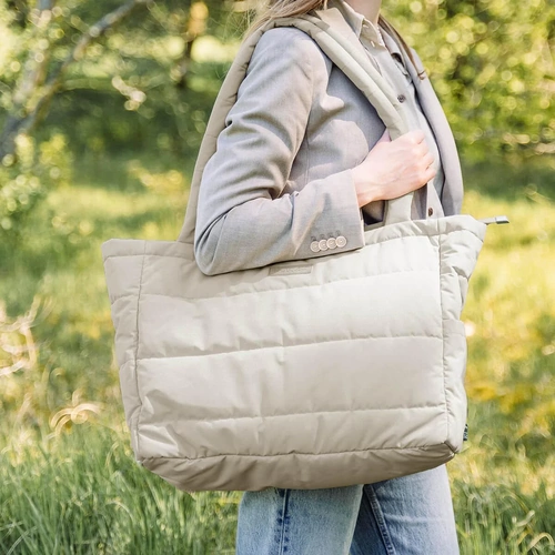 Bag | Change Tote | Quilted [Sand]