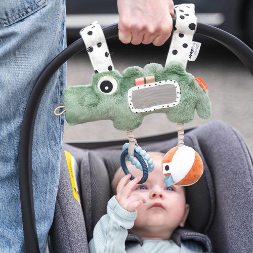 Done By Deer I Hanging Activity Toy I Green