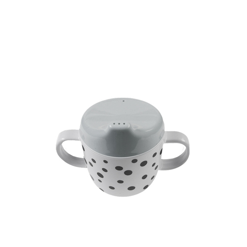 Done By Deer Happy Dots Spout Cup - Grey