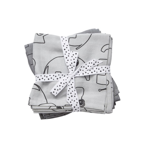 Done By Deer Swaddle Pack - Grey
