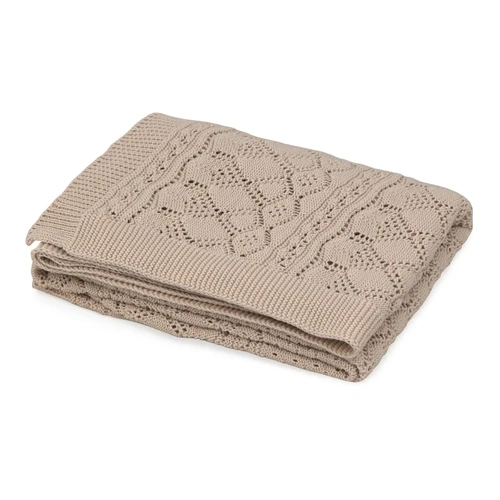 Baby Blanket | Organic Cotton | Pointelle [Hazel]