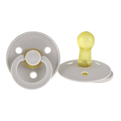 BIBS Coloured Dummies (Set of 2) - Size 1 SAND