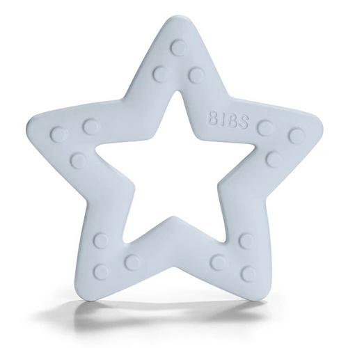 BIBS Baby Bitie Teether - Star Baby Blue