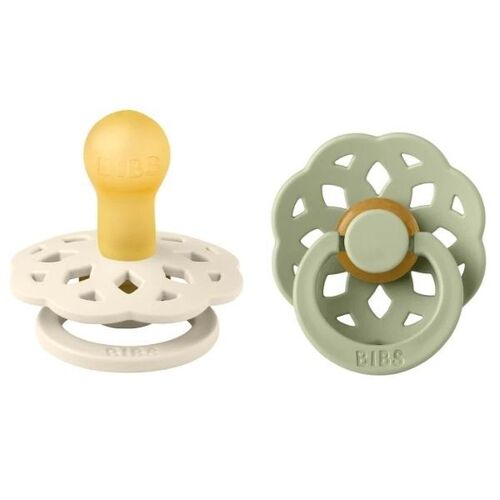 BIBS Boheme Dummies (Set Of 2) - Size 2 - IVORY/SAGE