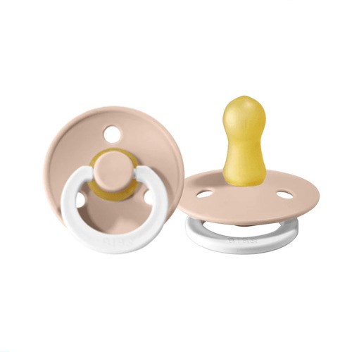 BIBS Colour Dummies (Set of 2) - Size 1 - BLUSH NIGHT GLOW 