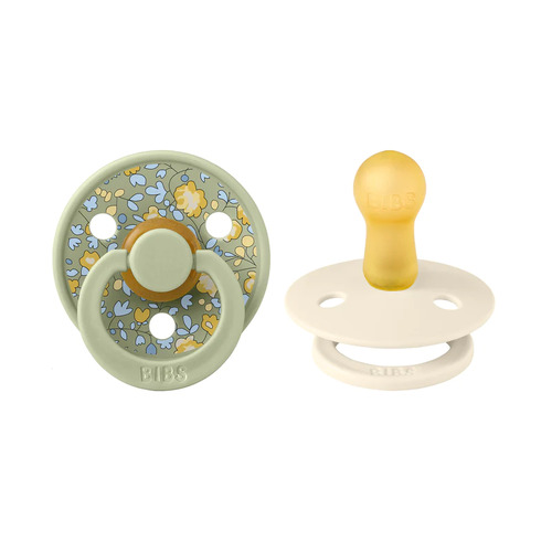 BIBS x LIBERTY Dummies (Set Of 2) - Size 2 - ELOISE SAGE MIX
