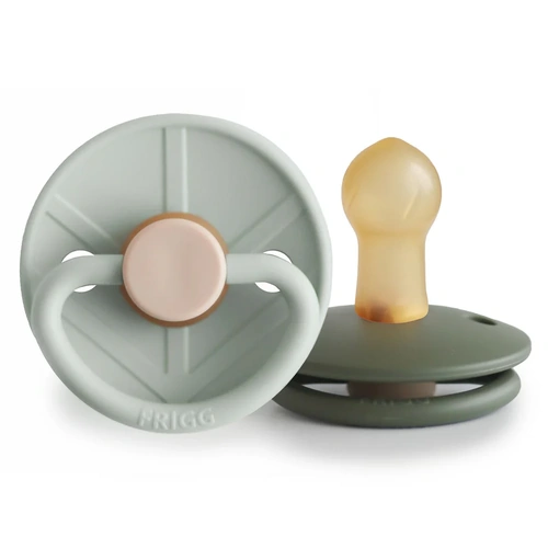 Dummies | Round | Viking | Sage and Olive | 2 PACK [2, Natural Rubber Latex]