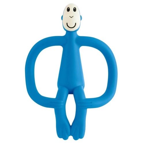 Matchstick Monkey Teething Toy And Gel Applicator - Blue