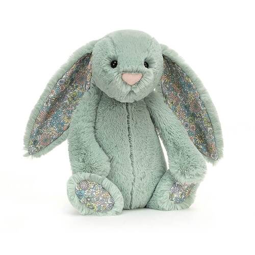 Jellycat Medium Bashful Blossom Bunny - Sage