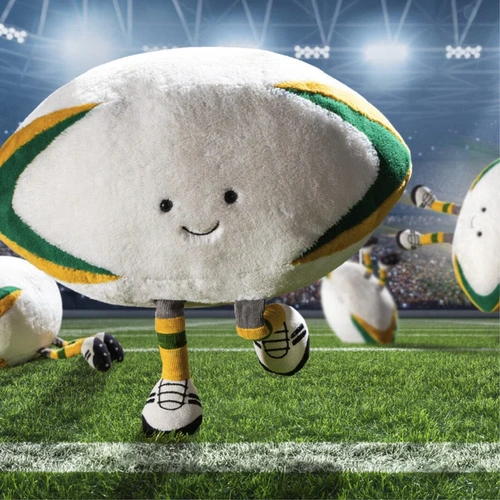 Jellycat I Amuseable Sports Rugby Ball