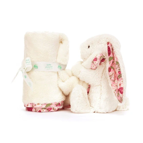 Jellycat I Blossom Cream Bunny Soother I Cherry