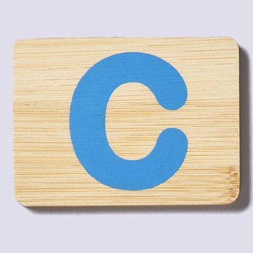 Wooden Letter C