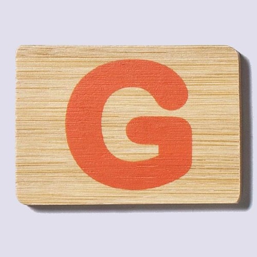 Wooden Letter G