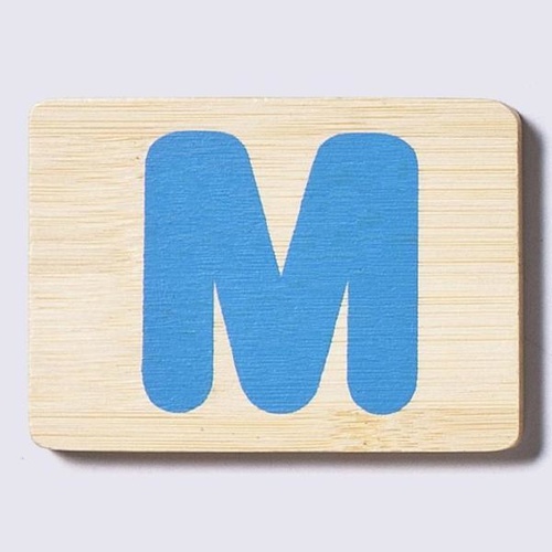 Wooden Letter M