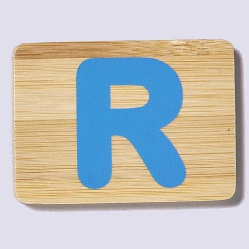 Wooden Letter R