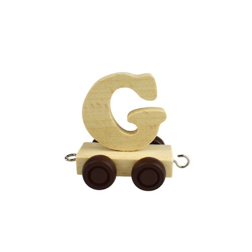 Wooden Alphabet Train Letter - G