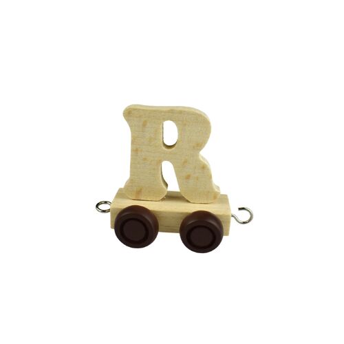 Wooden Alphabet Train Letter - R