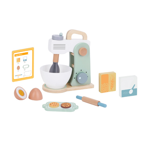 Wooden Toy | Playset | Baking Mixer