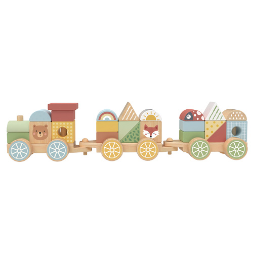 Wooden Toy | Stacking Blocks | My Forest Friends - Train