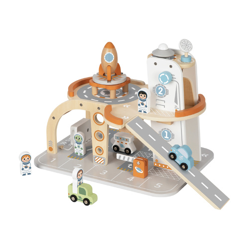 Wooden Toy | Playset | Spacestation