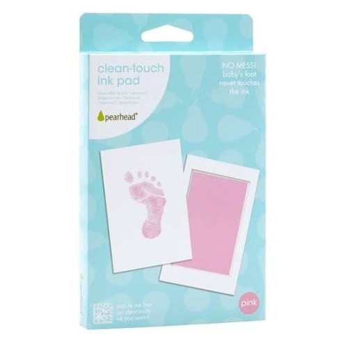 Pearhead Clean Touch Ink Pad - Pink