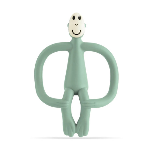 Matchstick Monkey Teething Toy And Gel Applicator - Mint Green