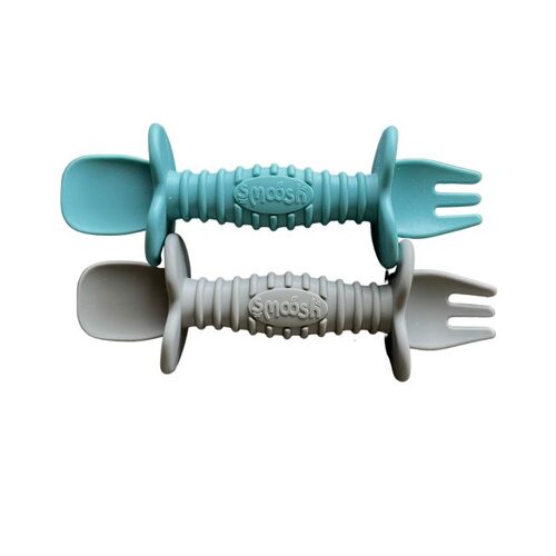 Sporkie - Teal and Grey