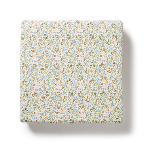 Fitted Cot Sheet - Tinker Floral