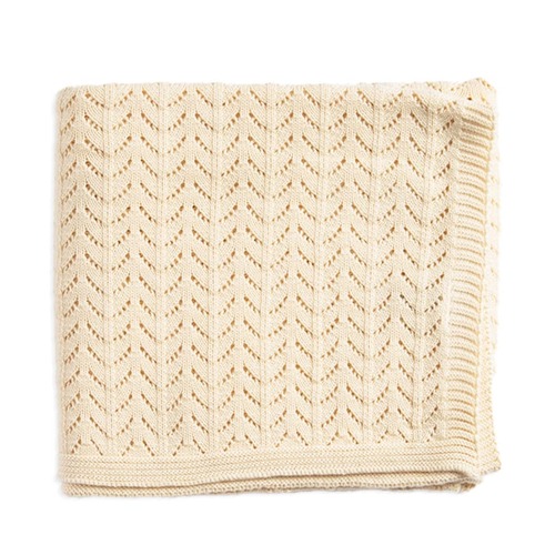 Knitted Blanket - Birch