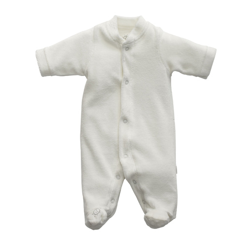 Early Birds Velour All-In-One - Ivory