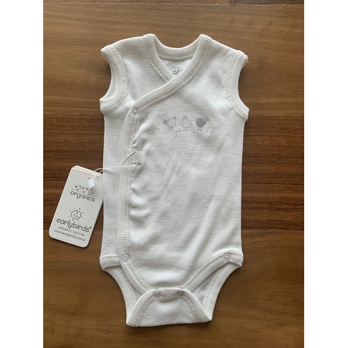 Early Birds Organic Isolette Suit - Ivory
