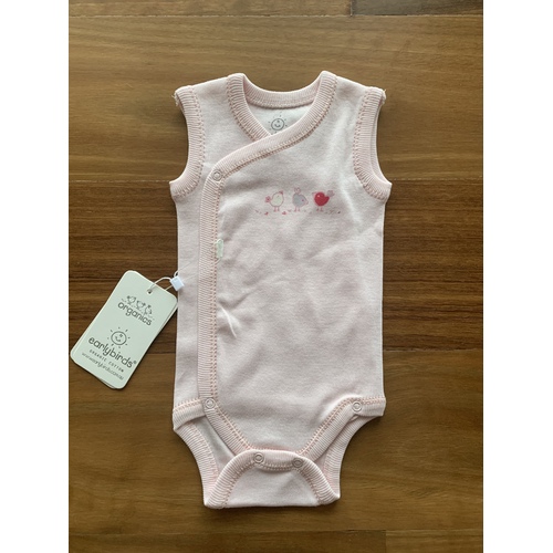 Early Birds Organic Isolette Suit - Pink