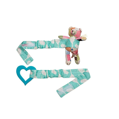 Pram Toy Strap (Set of 2) - Blue Bird
