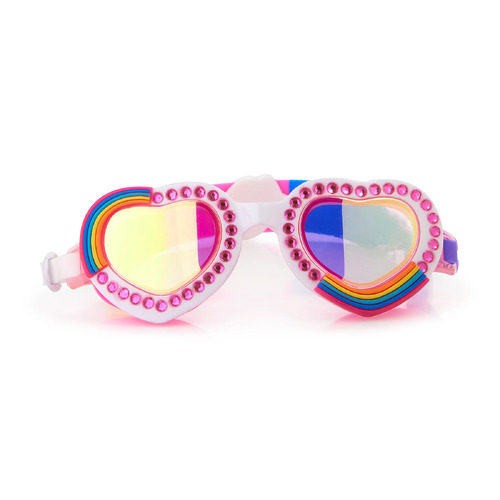 All You Need Is Love Bling2o Swim Goggles - Rainbow Love