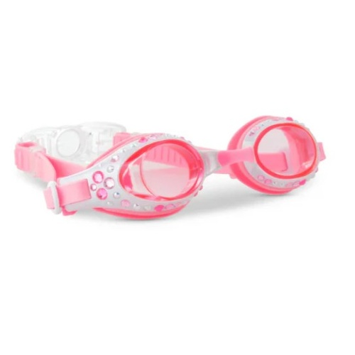 Bling2o Swim Goggles - Pearl White Bow