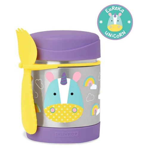 Zoo Insulated Food Jar - Eureka Unicorn