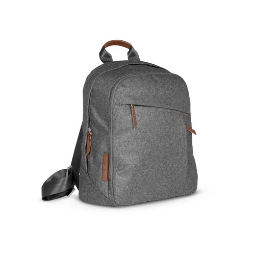 UPPAbaby Changing Backpack - Jordan (Charcoal Melange/Black Leather)