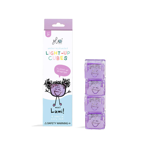 Light Up Cubes - Lumi Purple