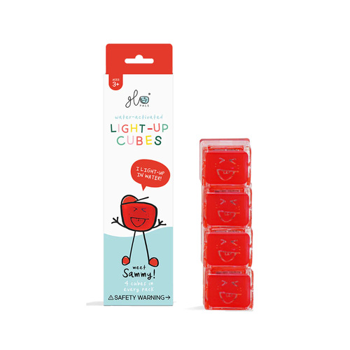 Light Up Cubes - Sammy Red