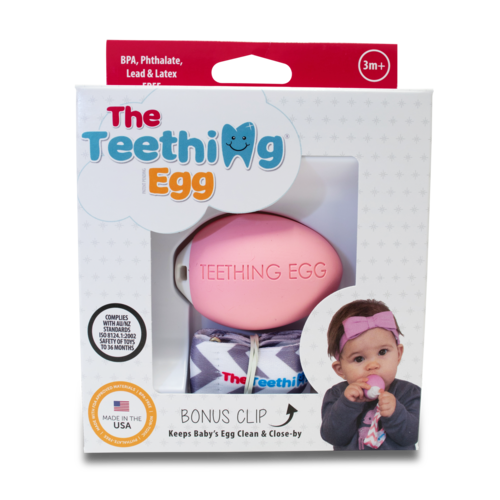 The Teething Egg - Pink