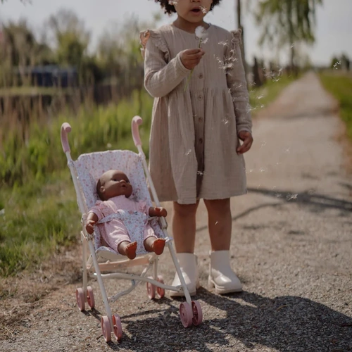 Metal Doll Stroller