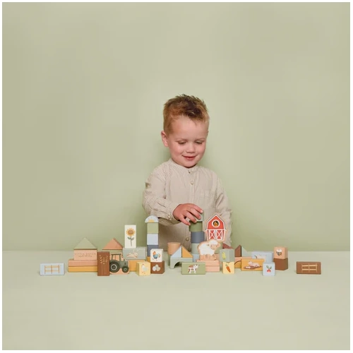 Wooden Toy | Building Blocks | Little Farm